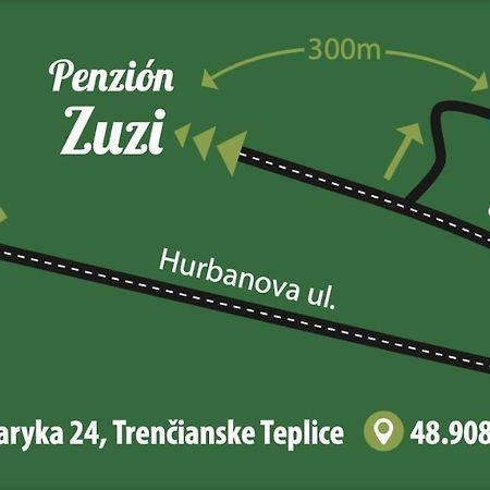 Penzion Zuzi Trenčianske Teplice Exteriör bild
