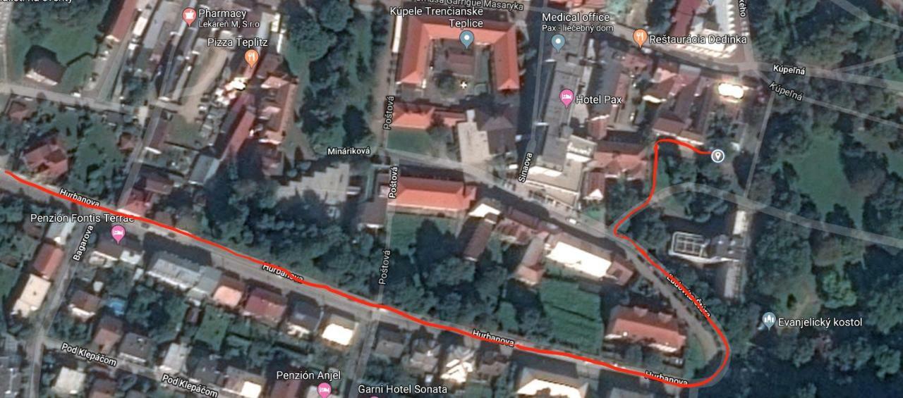 Penzion Zuzi Trenčianske Teplice Exteriör bild